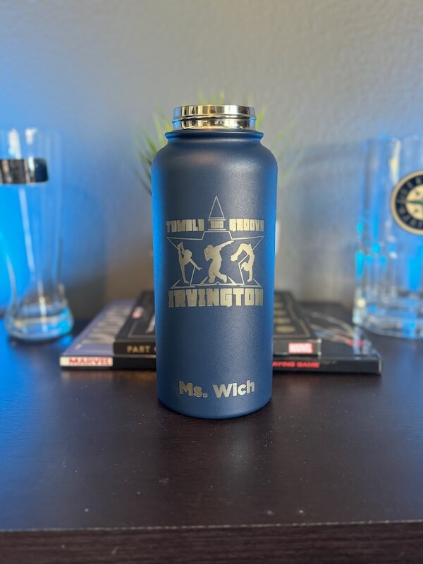 Custom Engraved 32 Oz Insulated Water Bottle image 3