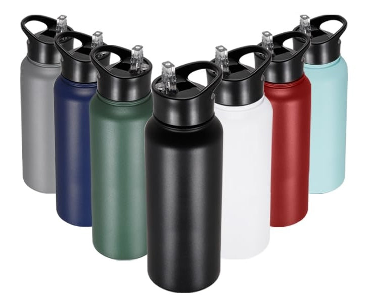 Custom Engraved 32 Oz Insulated Water Bottle image 1