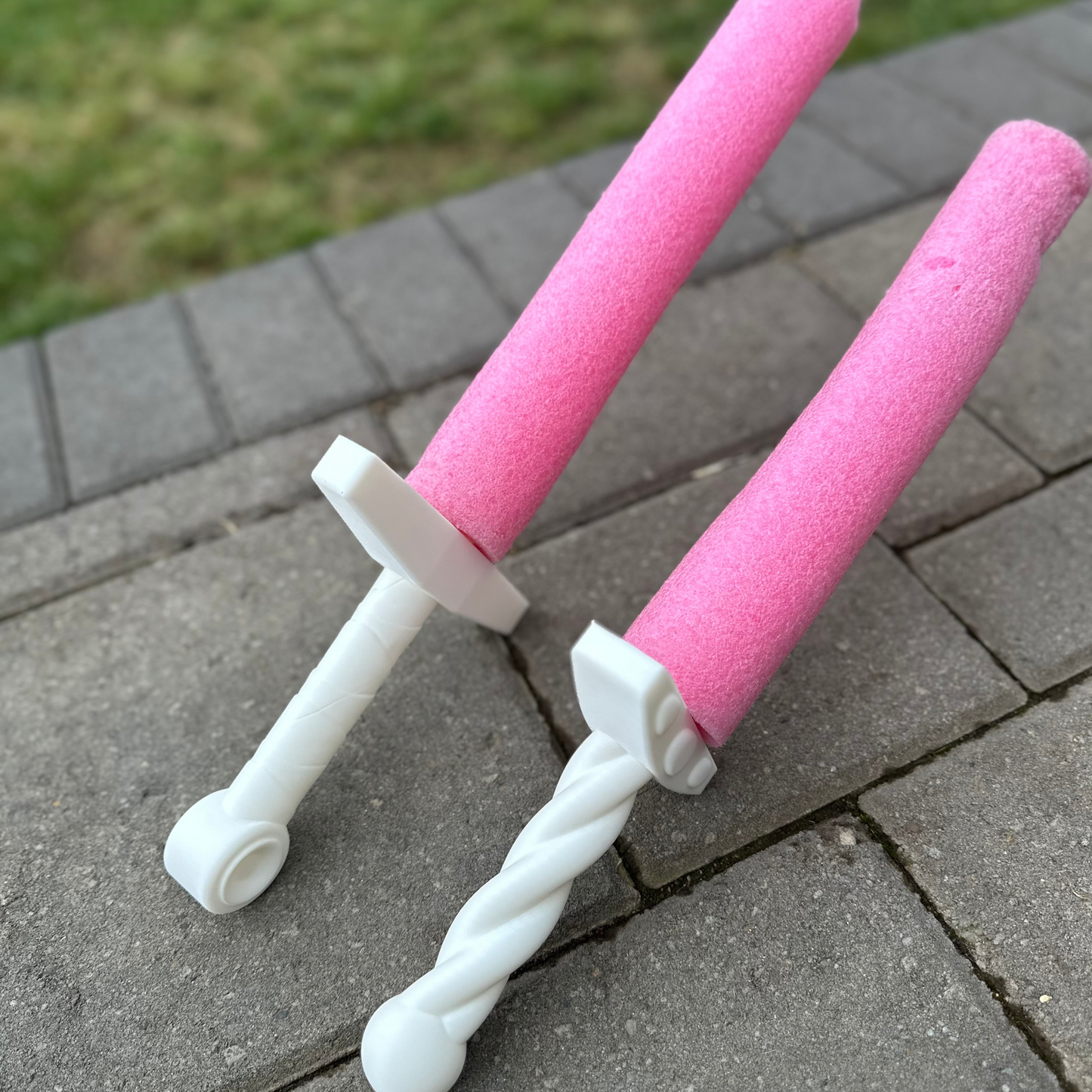 3D Printed Pool Noodle Sword – Custom Foam Blade Handle