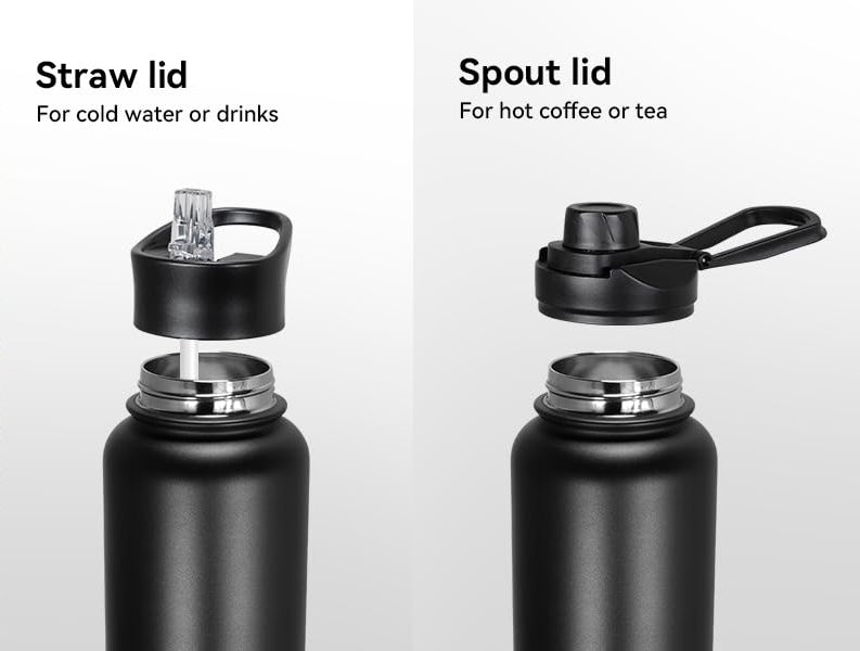 Custom Engraved 32 Oz Insulated Water Bottle image 2