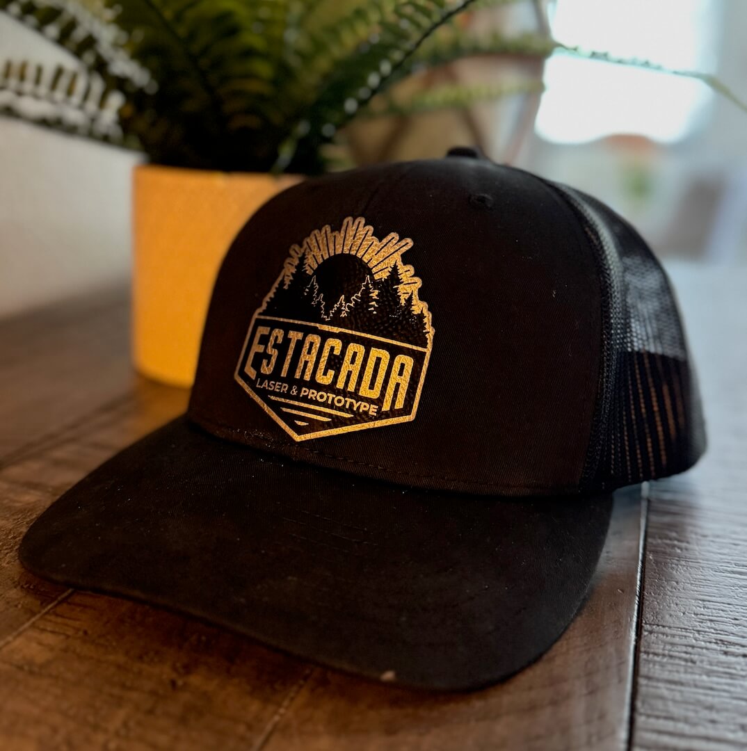 Custom Hats with Personalized Leather Patches image 3
